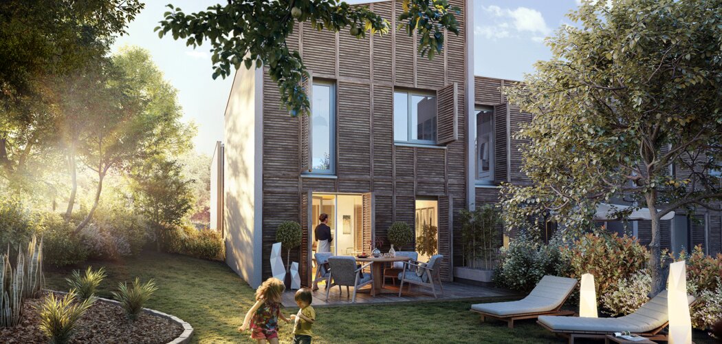 Programme immobilier neuf INITIA - Ramonville-Saint-Agne : Appartements T2–T4 et maisons T4–T5 avec terrasses, jardins privatifs et proximité Toulouse (31520) - Référence : 17762