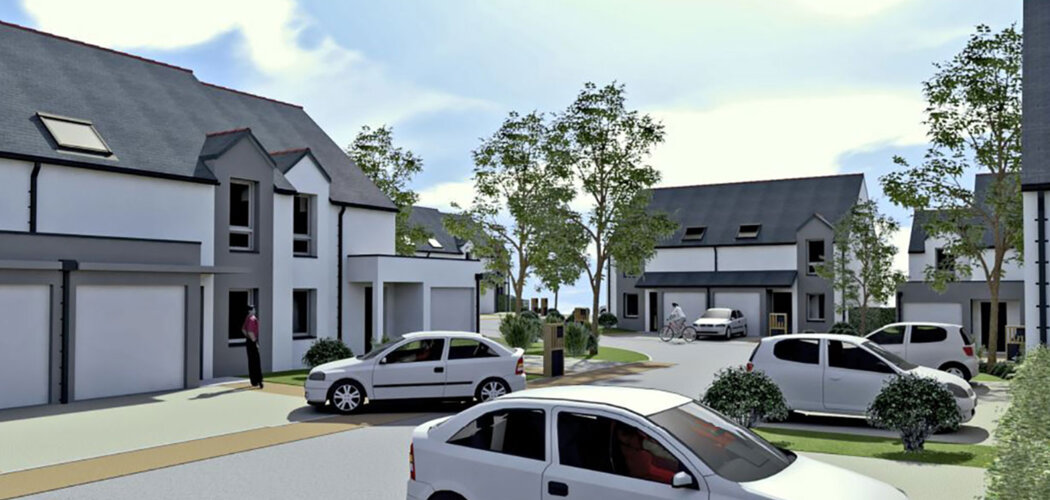 Programme immobilier neuf FONTAINES FEUILLEES - Redon proche du centre commercial Cap Nord (35600) - Référence : 12872