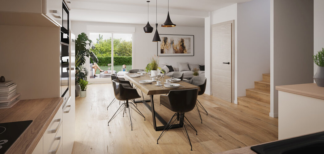 Programme immobilier neuf Maison individuelle - Reichshoffen à proximité d’Haguenau en 30 min (67110) - Référence : 13233