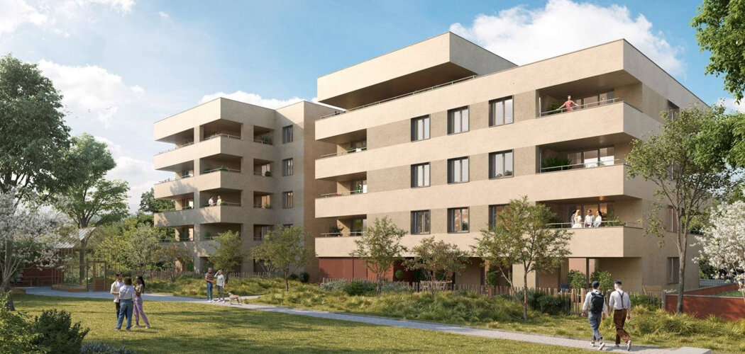 Programme immobilier neuf PATIO ROSA - Reichstett : appartements neufs T2–T5 proche du cœur de ville et des bus 74, 76 (67116) - Référence : 15880