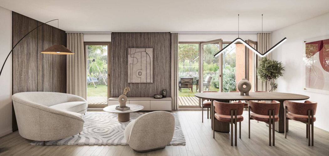 Programme immobilier neuf PATIO ROSA - Reichstett : appartements neufs T2–T5 proche du cœur de ville et des bus 74, 76 (67116) - Référence : 15880