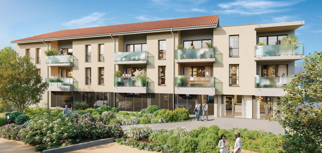 Programme immobilier neuf PATIO VERDE - Renage à proximité de Voiron (38140) - Référence : 13113