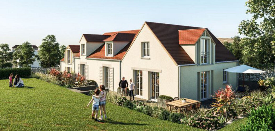 Programme immobilier neuf L'ECRIN DE GALLY (MAISONS) - Rennemoulin : Maisons T5–T6 avec jardins et proximité des transports proche de Noisy-le-Roi (78590) - Référence : 3778