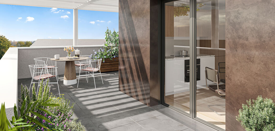 Programme immobilier neuf Eclat - Rennes : 32 appartements neufs T1–T4 dans le quartier Thabor - Saint Hélier (35000) - Référence : 15903