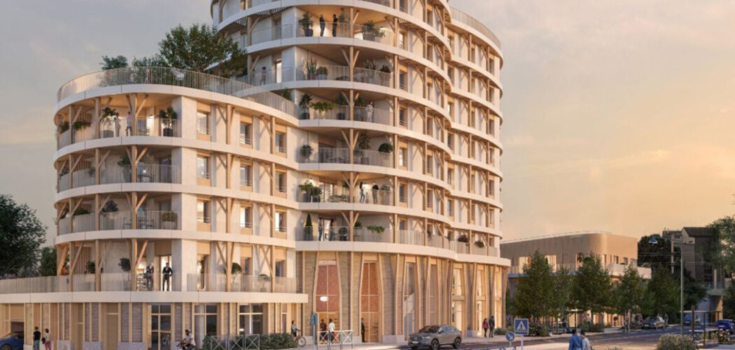 Programme immobilier neuf JUNGLE - Rennes à quelques pas du Métro Mabilais (35000) - Référence : 14003