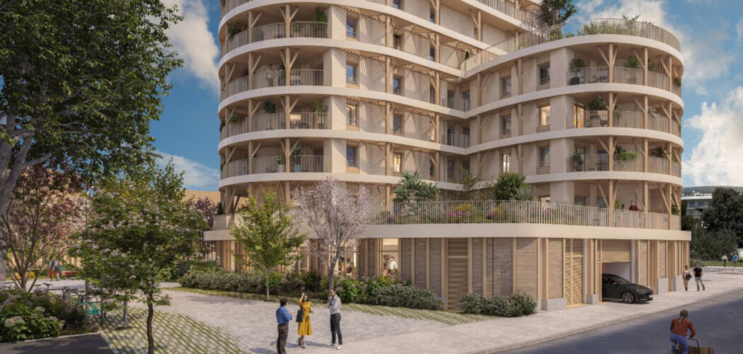Programme immobilier neuf JUNGLE - Rennes à quelques pas du Métro Mabilais (35000) - Référence : 14003