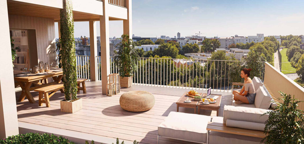 Programme immobilier neuf ARBORETUM DE QUINCE - Rennes : appartements et maisons neuves du 2 au 5 pièces proche du parc de Quincé (35000) - Référence : 15066