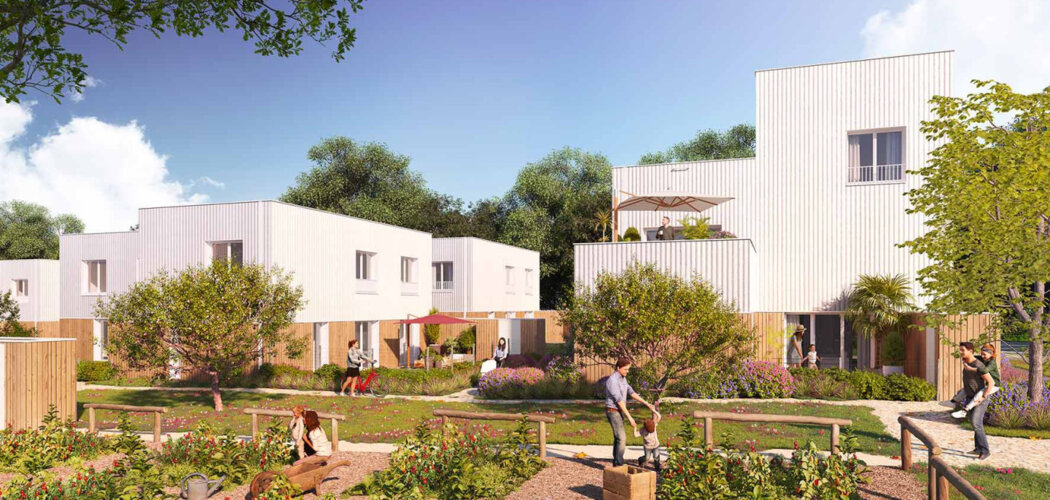 Programme immobilier neuf ARBORETUM DE QUINCE - Rennes : appartements et maisons neuves du 2 au 5 pièces proche du parc de Quincé (35000) - Référence : 15066