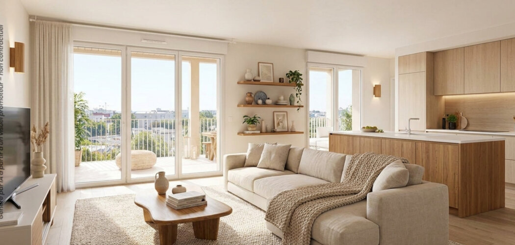Programme immobilier neuf ARBORETUM DE QUINCE - Rennes : appartements et maisons neuves du 2 au 5 pièces proche du parc de Quincé (35000) - Référence : 15066