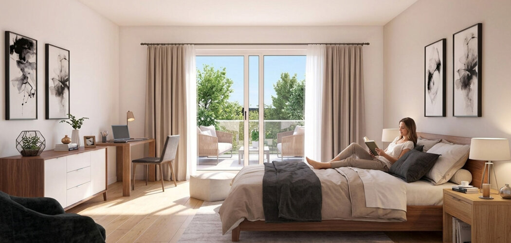 Programme immobilier neuf Le Green - Rennes : appartements neufs du studio au 4 pièces avec vue sur le parc (35000) - Référence : 15103