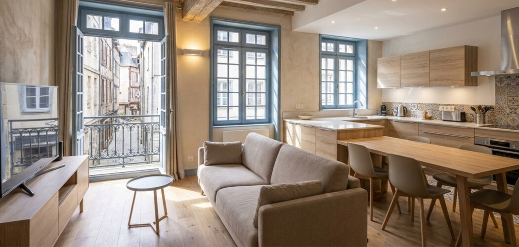 Programme immobilier neuf Maisons des Arts - Rennes appartements réhabilités dans le centre historique (35000) - Référence : 18086