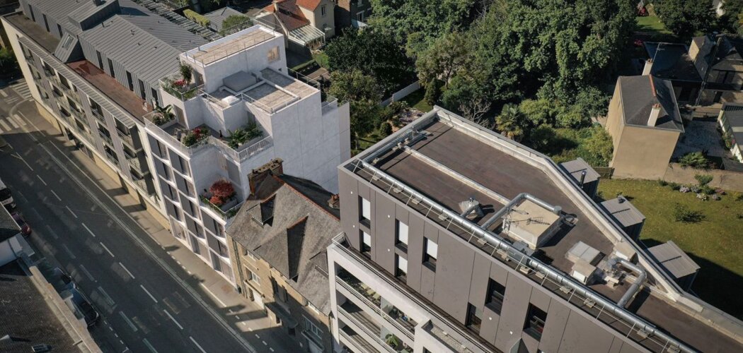 Programme immobilier neuf REFLET - Rennes : Appartements studio–T4 avec terrasses, domotique et luminosité au cœur du quartier Sévigné Fougères (35000) - Référence : 9769