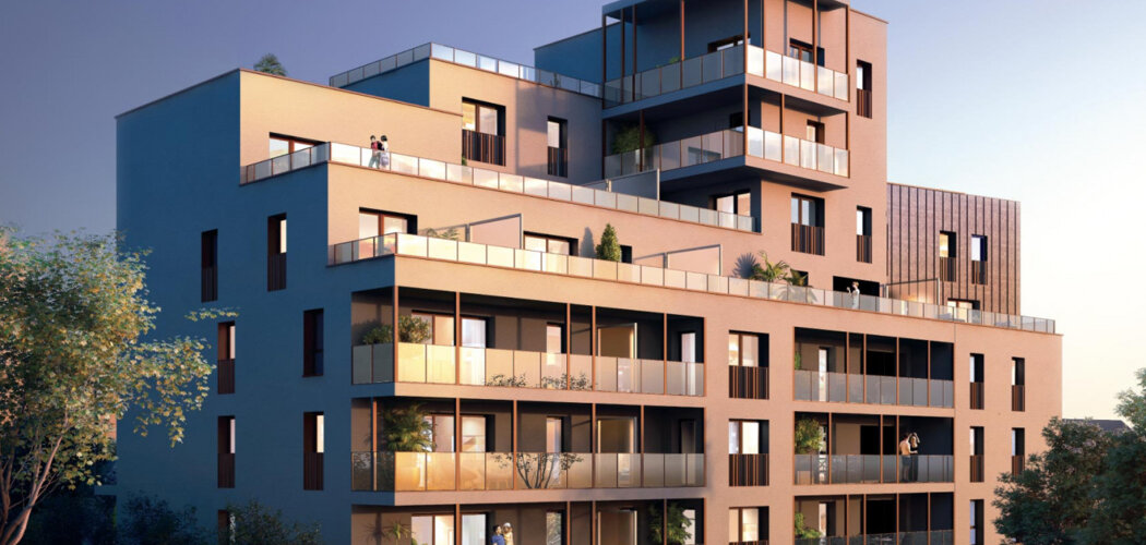 Programme immobilier neuf Résidence Alba - Rennes : Appartements studio–T4 avec terrasses, parking sécurisé et proximité quartier Jeanne d’Arc (35000) - Référence : 14762