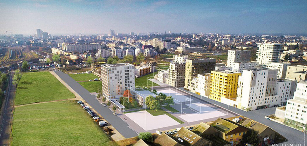 Programme immobilier neuf IKONE - Rennes : Appartements T2–T5 avec loggias, jardin paysager et proximité centre-ville (35000) - Référence : 11133