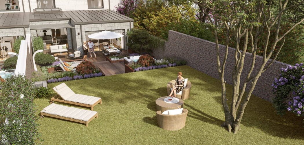 Programme immobilier neuf Le Parc Sainte-Sophie - Rennes : Appartements T2–T5 et maisons d’architecte avec terrasses, jardins privatifs et proximité centre-ville (35000) - Référence : 14796
