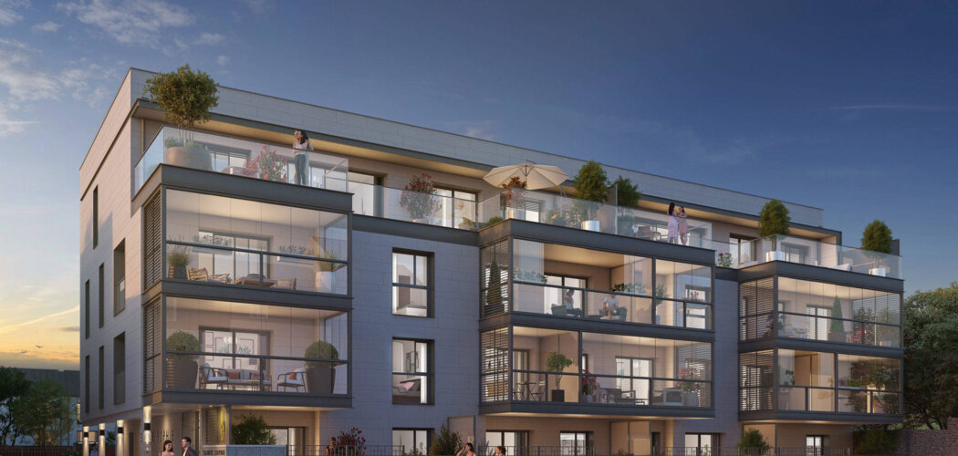 Programme immobilier neuf Le Parc Sainte-Sophie - Rennes : Appartements T2–T5 et maisons d’architecte avec terrasses, jardins privatifs et proximité centre-ville (35000) - Référence : 14796
