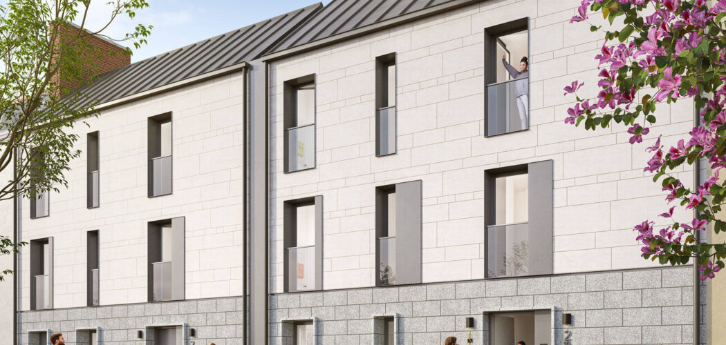 Programme immobilier neuf Le Parc Sainte-Sophie - Rennes : Appartements T2–T5 et maisons d’architecte avec terrasses, jardins privatifs et proximité centre-ville (35000) - Référence : 14796