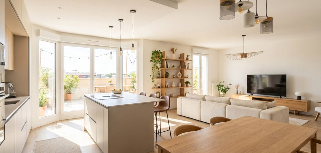 Programme immobilier neuf L’OASIS - Rennes Baud Chardonnet cadre naturel avec logements variés et extérieurs (35000) - Référence : 15201