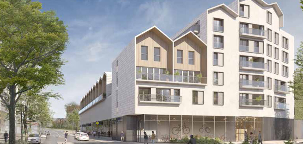 Programme immobilier neuf L’OASIS - Rennes Baud Chardonnet cadre naturel avec logements variés et extérieurs (35000) - Référence : 15201