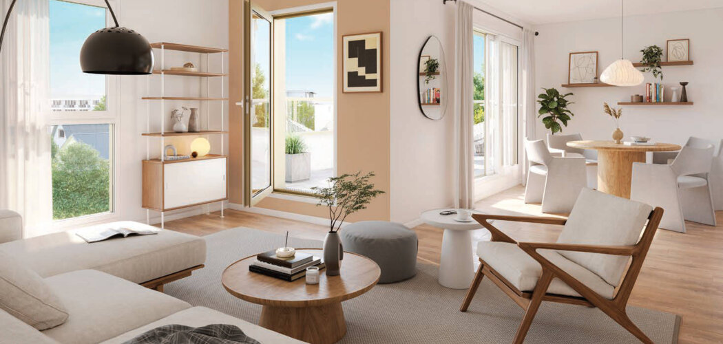 Programme immobilier neuf OPALE - Rennes deux pas du métro B vers l’hypercentre (35000) - Référence : 15193
