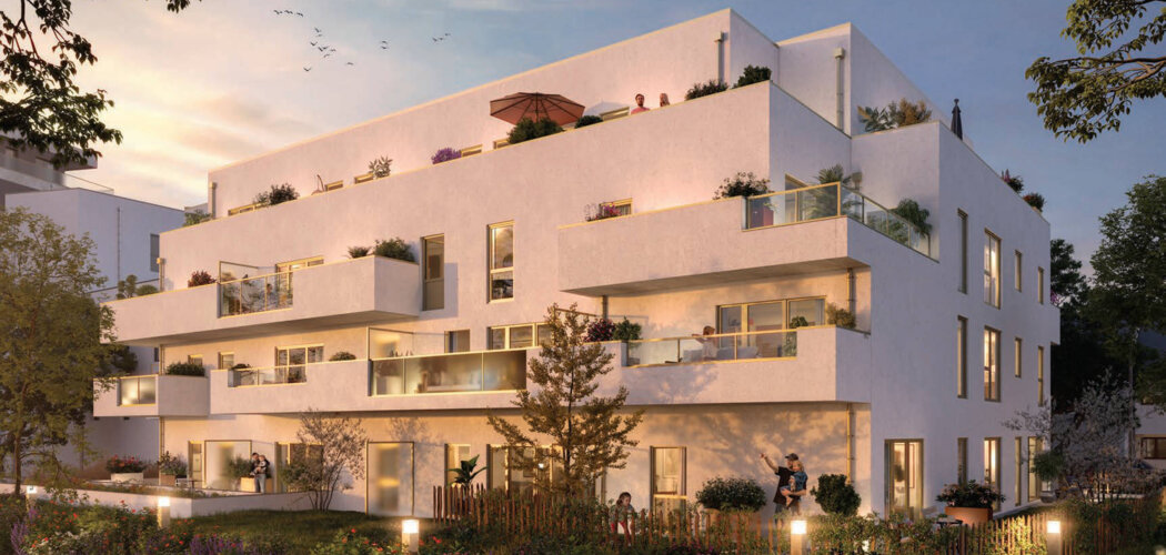 Programme immobilier neuf OPALE - Rennes deux pas du métro B vers l’hypercentre (35000) - Référence : 15193