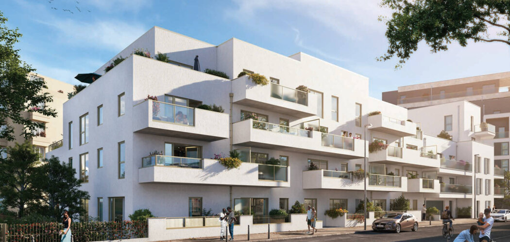 Programme immobilier neuf OPALE - Rennes deux pas du métro B vers l’hypercentre (35000) - Référence : 15193