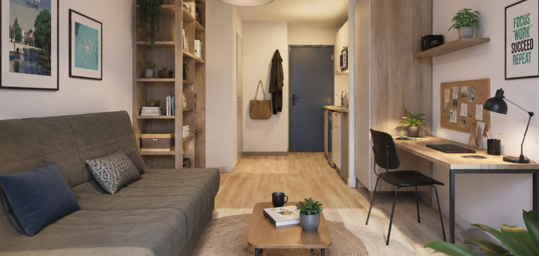 Programme immobilier neuf My Campus Rennes Baud Chardonnet - Rennes investir en résidence étudiante à Baud-Chardonnet (35000) - Référence : 17702