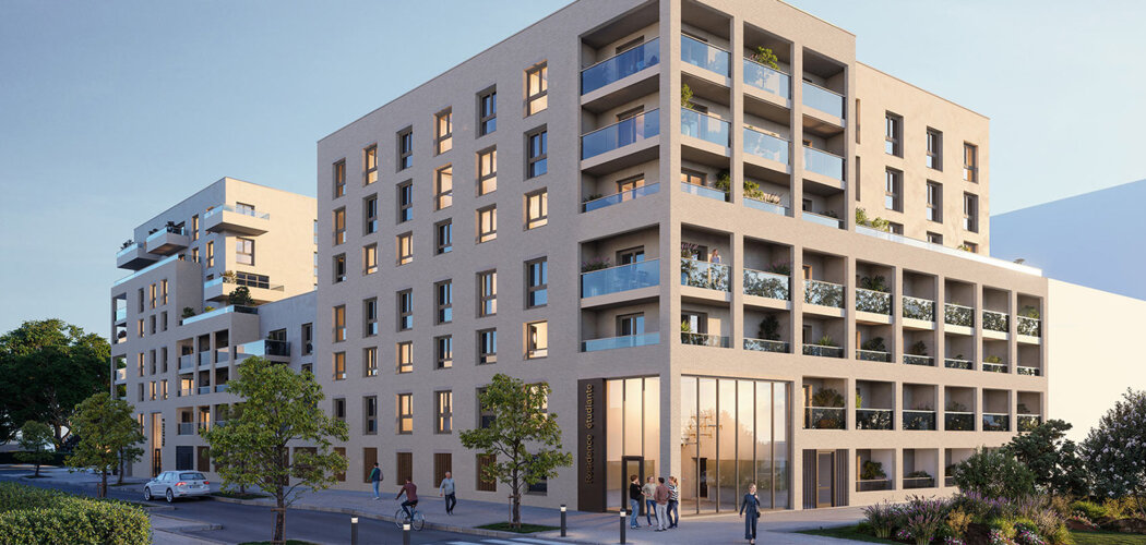 Programme immobilier neuf My Campus Rennes Baud Chardonnet - Rennes investir en résidence étudiante à Baud-Chardonnet (35000) - Référence : 17702