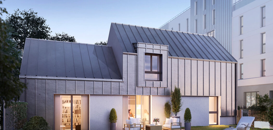 Programme immobilier neuf EPICURE - Rennes : maisons et appartements neufs du 2 au 5 pièces au carrefour des Quatre Banques (35000) - Référence : 11296