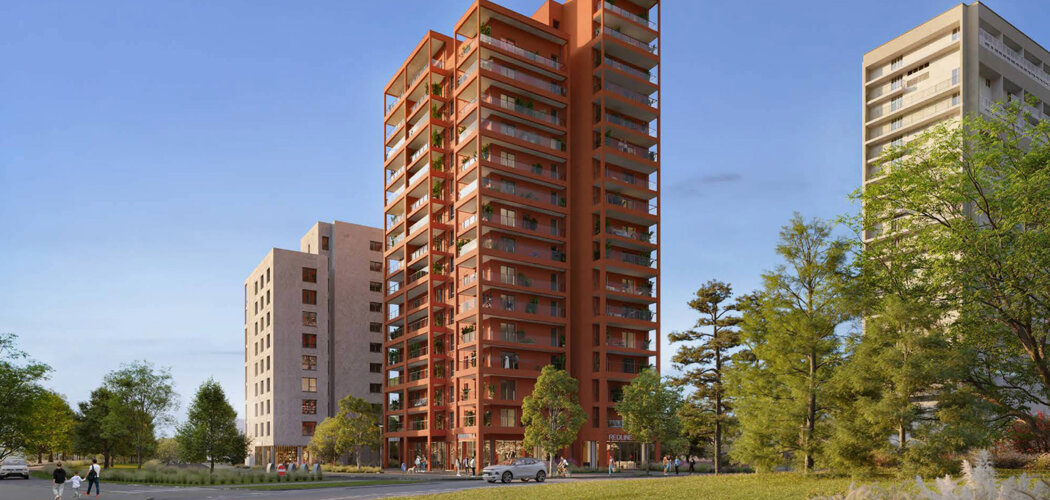 Programme immobilier neuf RED LINE - TVA 5,5% - Rennes près du centre Alma (35000) - Référence : 16259
