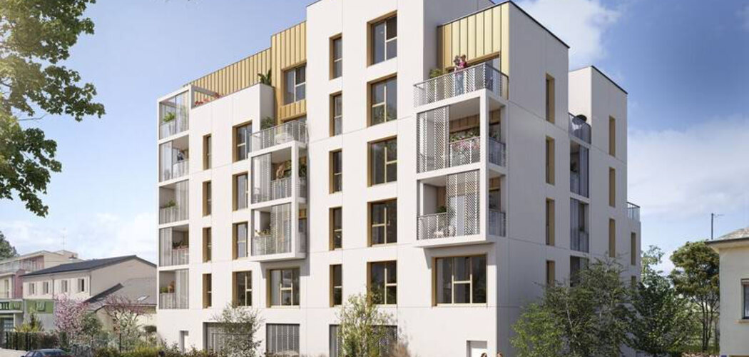 Programme immobilier neuf Le Georges - Rennes  proche du centre ville en transports (35000) - Référence : 13697
