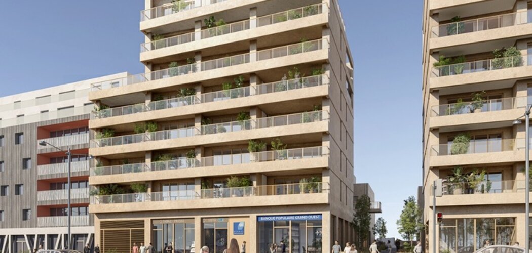 Programme immobilier neuf LES DUNES - Rennes quartier résidentiel à deux pas du centre-ville (35000) - Référence : 15199