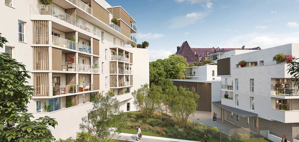 Programme immobilier neuf My Campus Rennes Centre - Rennes quartier Saint-Martin proche des prairies (35000) - Référence : 18261