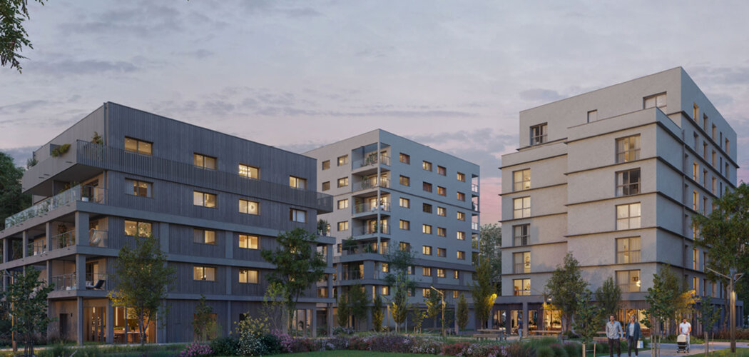 Programme immobilier neuf FLÂNERIE SAINT-MARTIN - Rennes quartier Saint-Martin, résidence contemporaine au nord du centre-ville (35000) - Référence : 15208