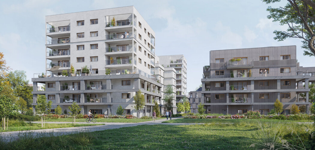 Programme immobilier neuf FLÂNERIE SAINT-MARTIN - Rennes quartier Saint-Martin, résidence contemporaine au nord du centre-ville (35000) - Référence : 15208