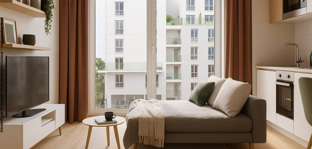 Programme immobilier neuf KLEEZI | ALMA - JACQUES CARTIER - Rennes résidence étudiante proche centre et campus (35000) - Référence : 15205