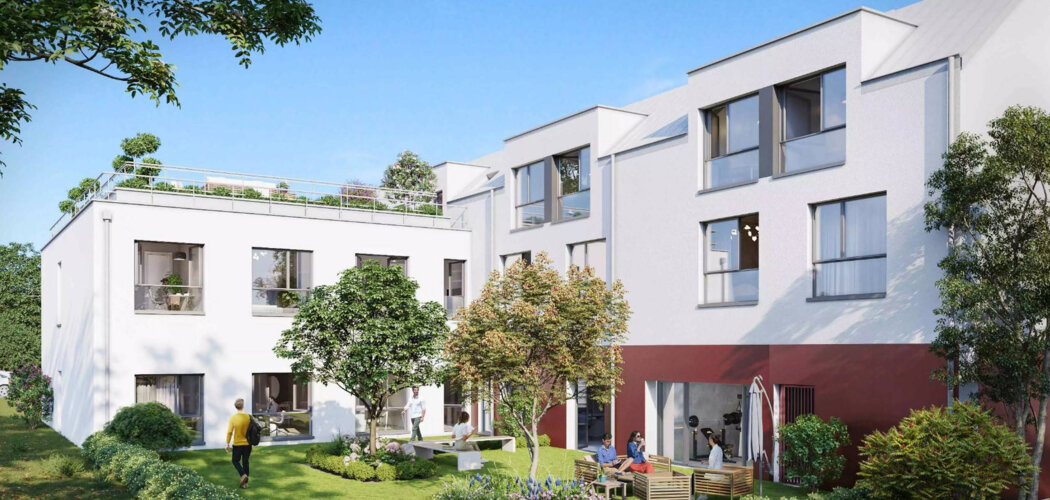 Programme immobilier neuf LIKE - Rennes : Studios avec terrasses, parc des Gayeulles et proximité université et métro (35000) - Référence : 10755