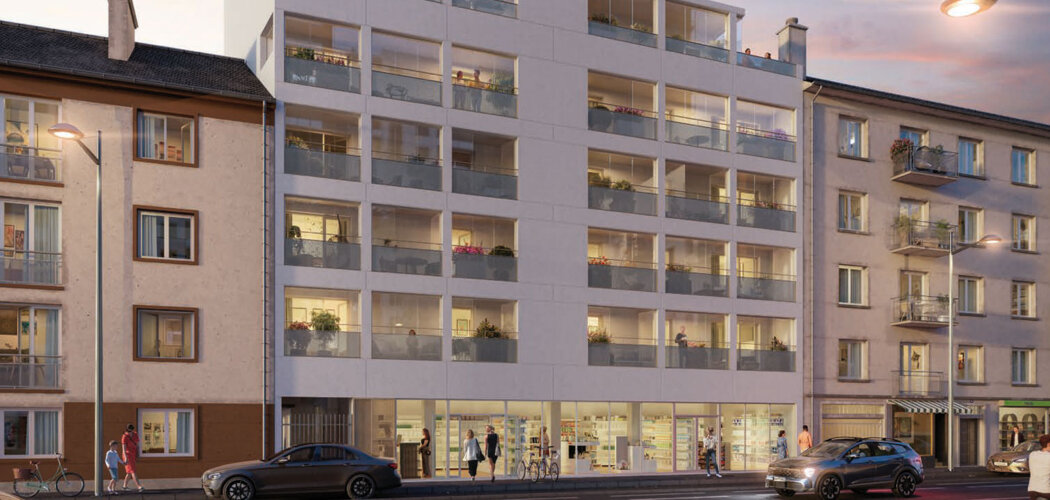 Programme immobilier neuf SAMBA - Rennes sud Sainte-Thérèse : appartements du 2 au 5 pièces proches métro A (35000) - Référence : 18039