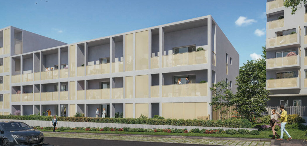 Programme immobilier neuf SAMBA - Rennes sud Sainte-Thérèse : appartements du 2 au 5 pièces proches métro A (35000) - Référence : 18039