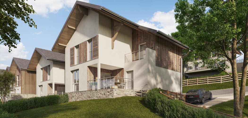 Programme immobilier neuf Les Villas Celestes - Revel aux portes de Grenoble en 25 min (38420) - Référence : 8773