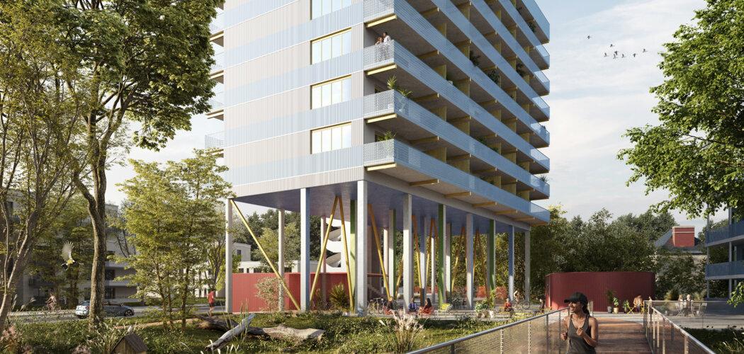 Programme immobilier neuf Piloti - Rezé proche de la Loire au pied de l’Île de Nantes (44400) - Référence : 11149