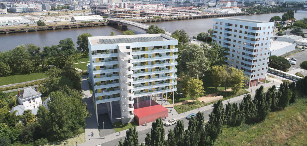 Programme immobilier neuf Piloti - Rezé proche de la Loire au pied de l’Île de Nantes (44400) - Référence : 11149
