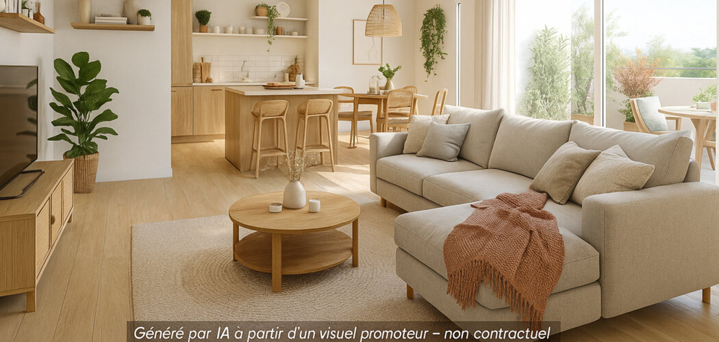 Programme immobilier neuf ESPRIT FAUBOURG - Rezé quartier Pont-Rousseau près des tramways 2 et 3 (44400) - Référence : 15575