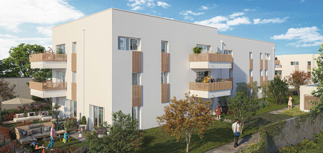 Programme immobilier neuf ESPRIT FAUBOURG - Rezé quartier Pont-Rousseau près des tramways 2 et 3 (44400) - Référence : 15575