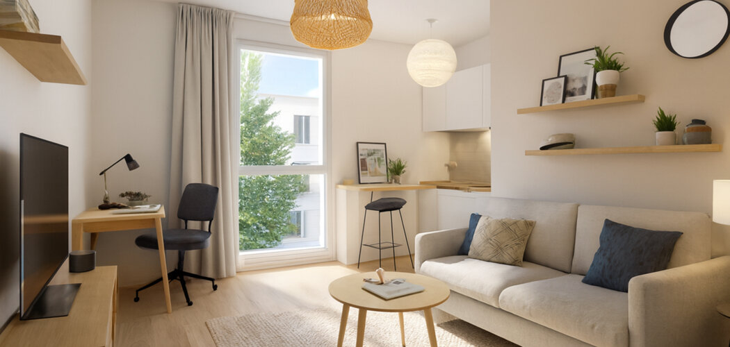 Programme immobilier neuf My Studia - Rezé résidence étudiante à proximité de l’Université (44400) - Référence : 13745