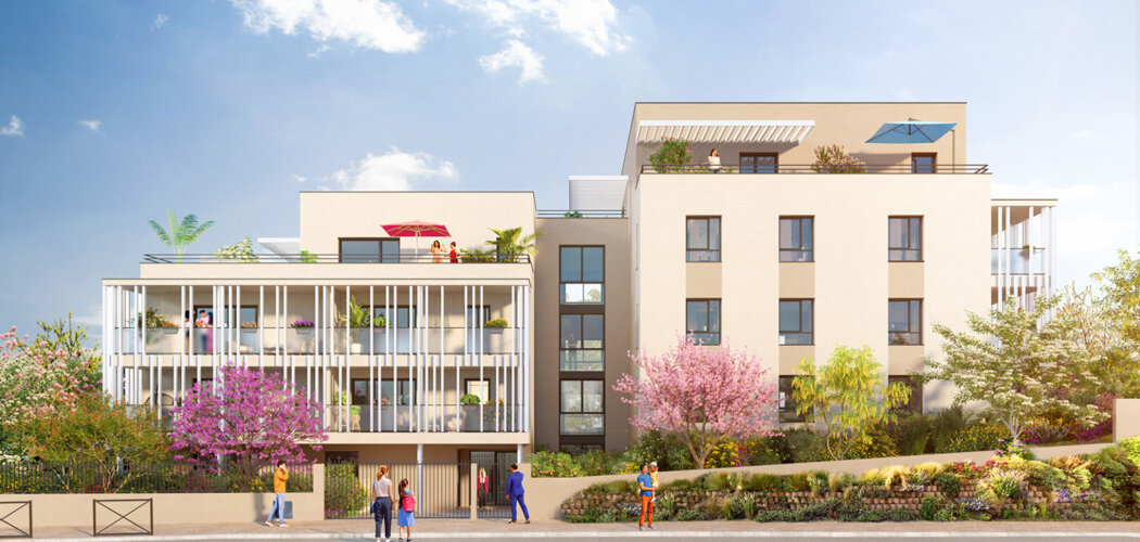 Programme immobilier neuf MOOV - Rillieux-la-Pape : 16 appartements neufs T2–T5 proche des commerces et de Lyon (69140) - Référence : 15752