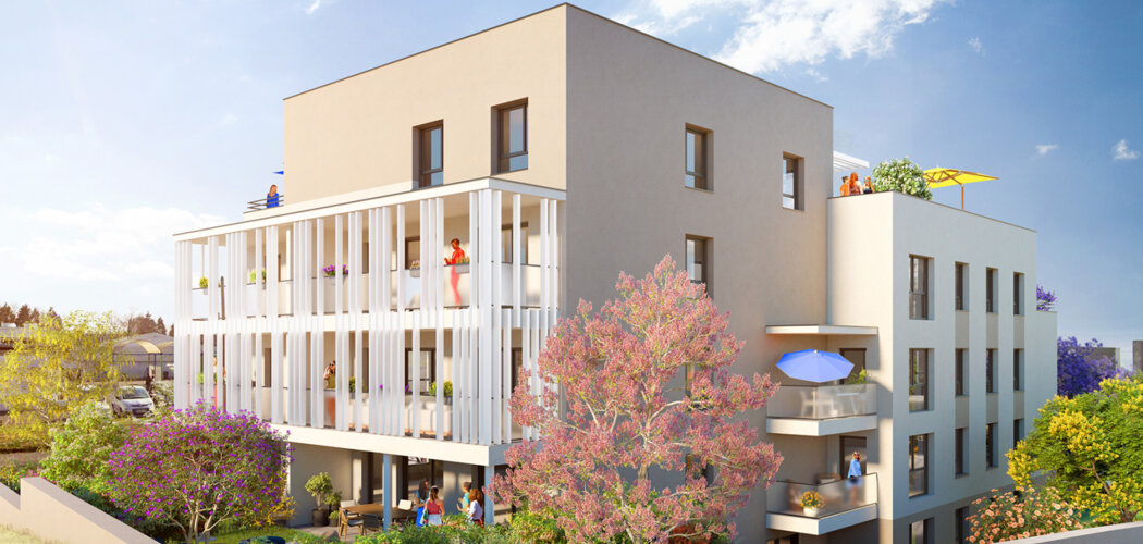 Programme immobilier neuf MOOV - Rillieux-la-Pape : 16 appartements neufs T2–T5 proche des commerces et de Lyon (69140) - Référence : 15752