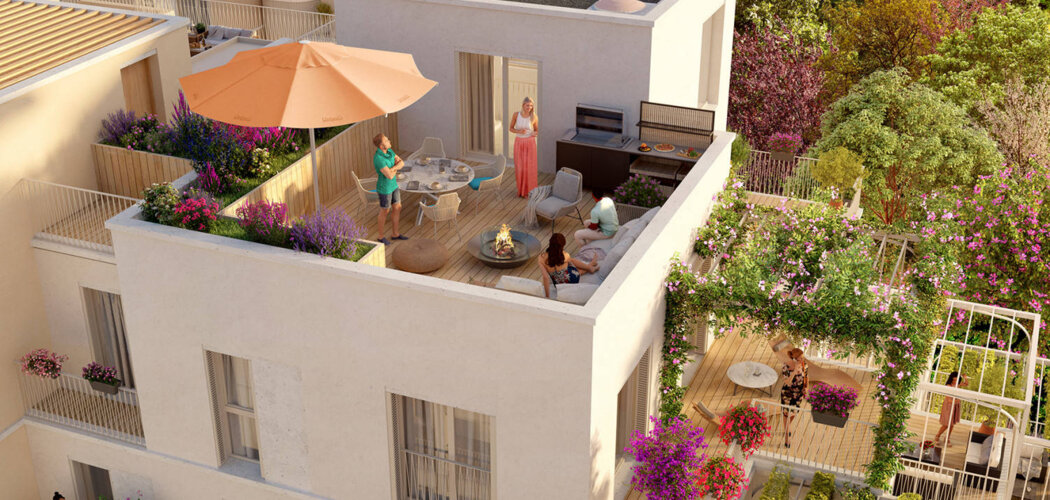 Programme immobilier neuf PREMIERES LOGES -  Rillieux-la-Pape : 54 appartements neufs du 2 au 5 pièces proche du centre-ville (69140) - Référence : 14877