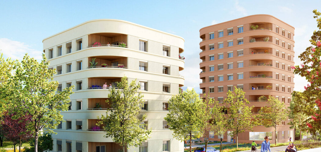 Programme immobilier neuf H TOWER - Rillieux-la-Pape à 4 min à pied du bus C5 menant à Lyon (69140) - Référence : 16073