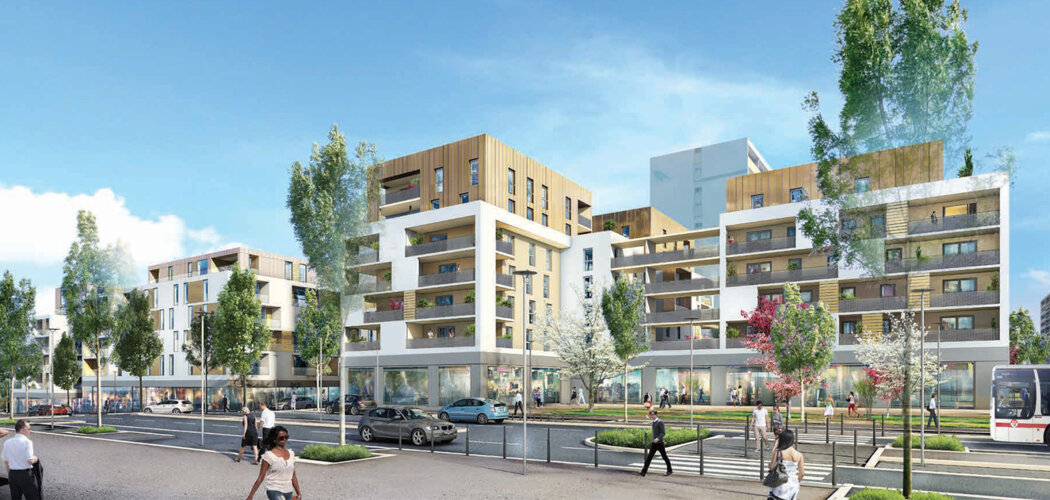 Programme immobilier neuf So New - Rillieux-la-Pape, appartements lumineux proches de Lyon et du bus C2 (69140) - Référence : 17581